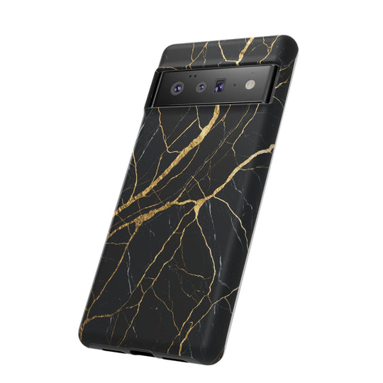 Luxury Black Marble iPhone/Samsung Case