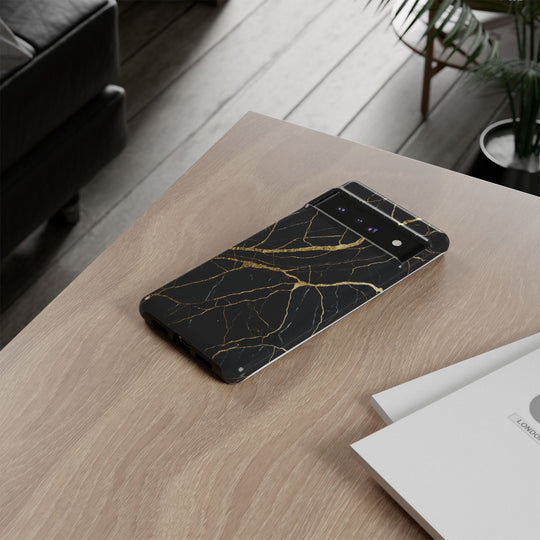 Luxury Black Marble iPhone/Samsung Case