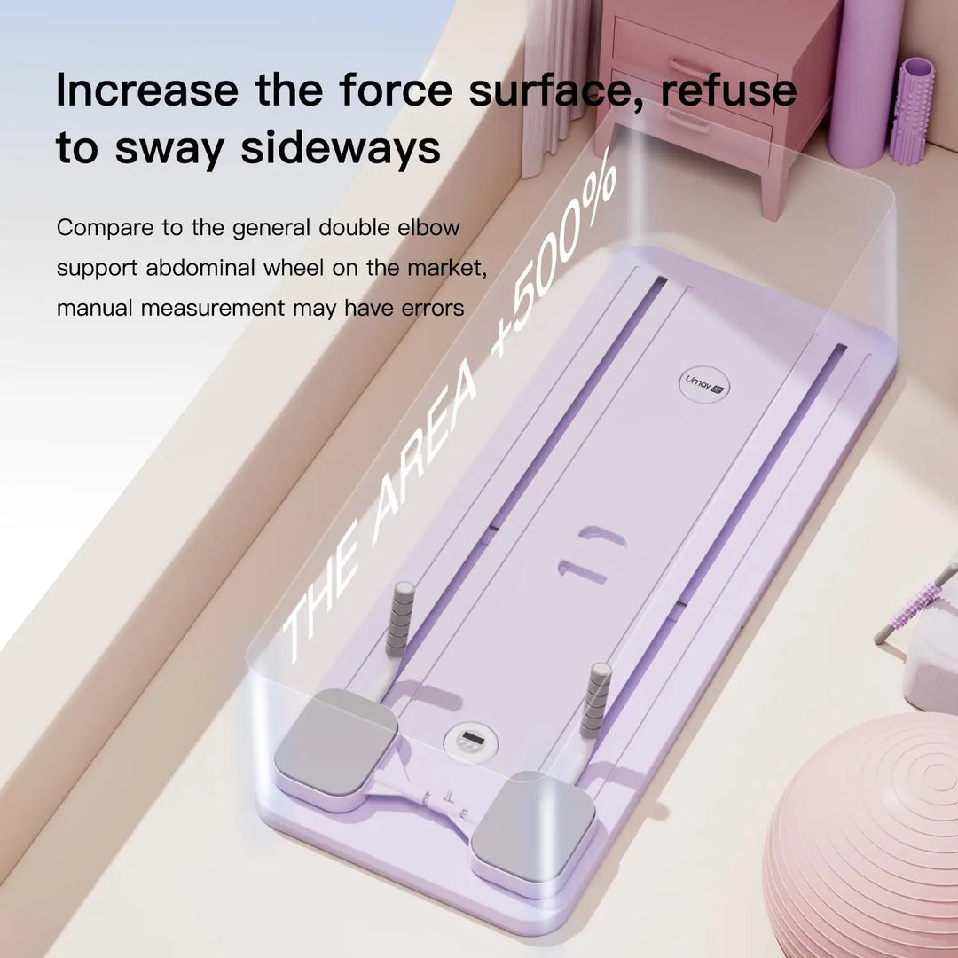 Multifunctional Pilates & Ab Board – Smart Home Reformer for Core, Glutes & Total Body Training
