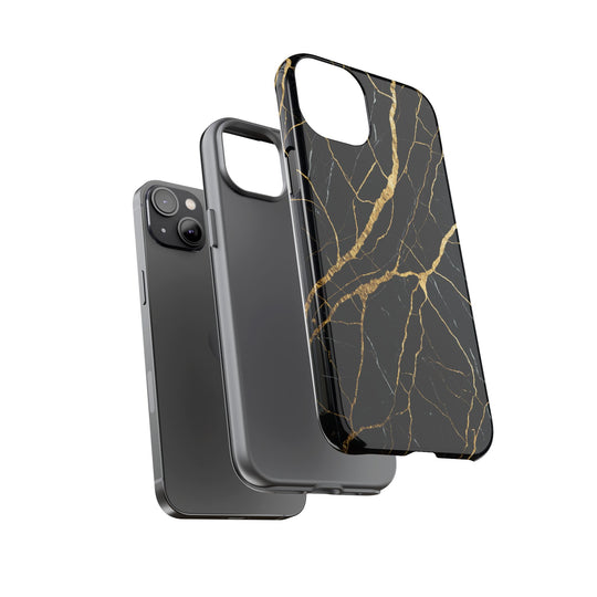 Luxury Black Marble iPhone/Samsung Case