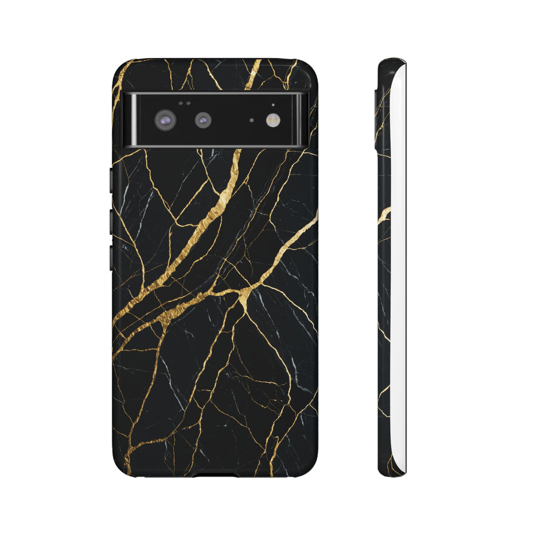 Luxury Black Marble iPhone/Samsung Case