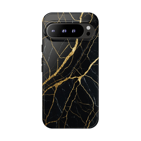 Luxury Black Marble iPhone/Samsung Case
