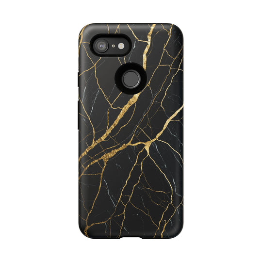 Luxury Black Marble iPhone/Samsung Case
