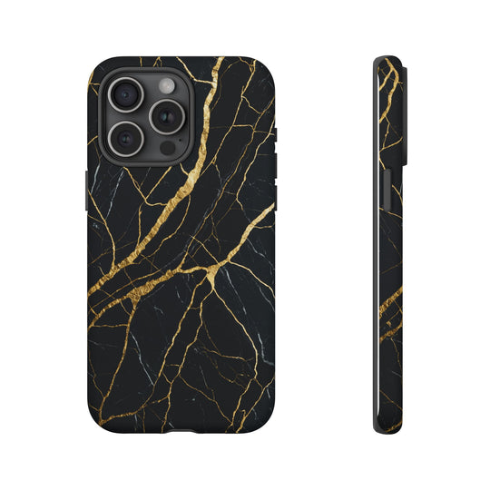 Luxury Black Marble iPhone/Samsung Case