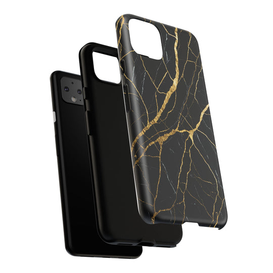 Luxury Black Marble iPhone/Samsung Case
