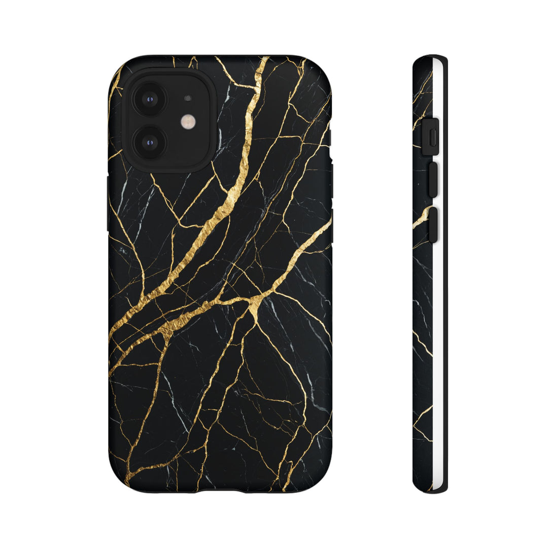 Luxury Black Marble iPhone/Samsung Case