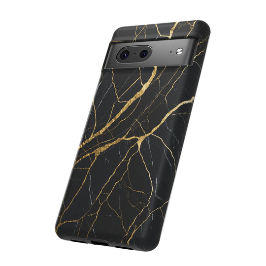 Luxury Black Marble iPhone/Samsung Case