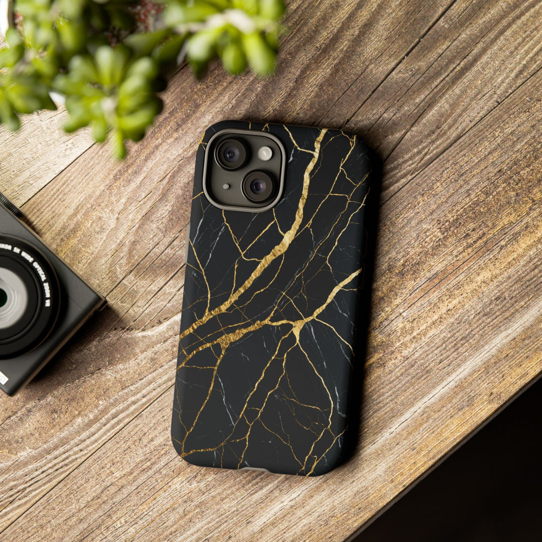 Luxury Black Marble iPhone/Samsung Case