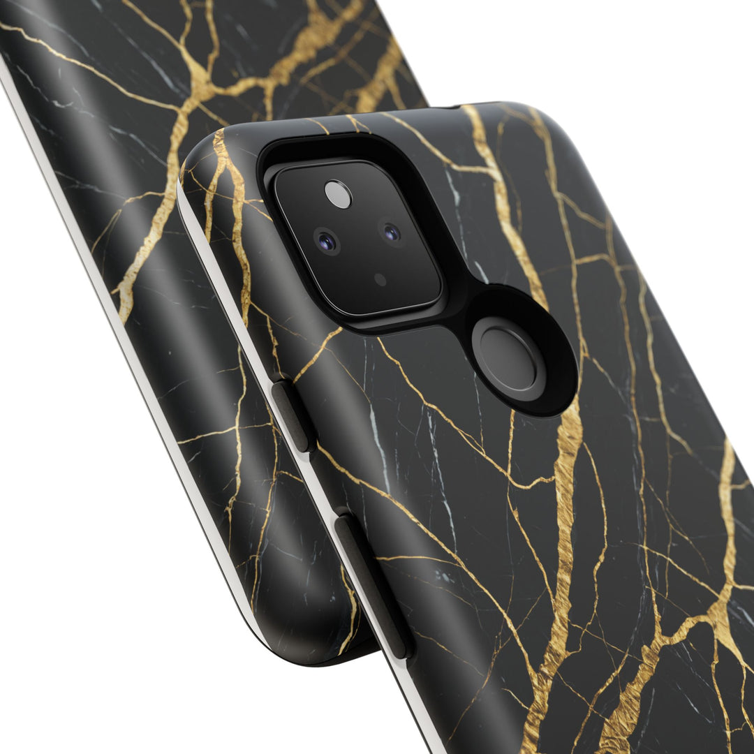 Luxury Black Marble iPhone/Samsung Case