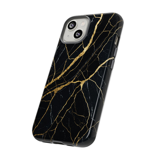 Luxury Black Marble iPhone/Samsung Case