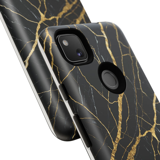 Luxury Black Marble iPhone/Samsung Case