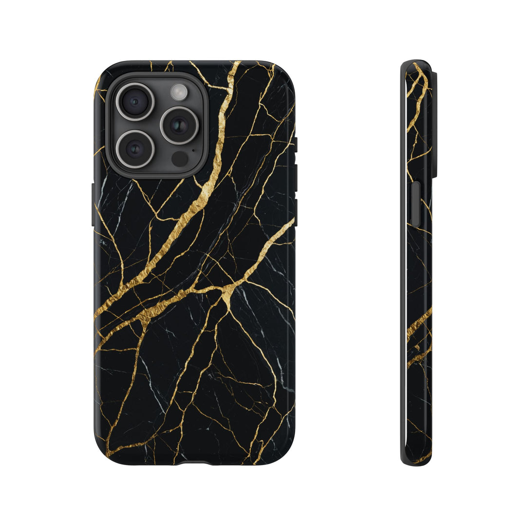 Luxury Black Marble iPhone/Samsung Case