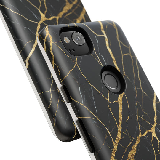 Luxury Black Marble iPhone/Samsung Case