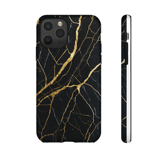 Luxury Black Marble iPhone/Samsung Case