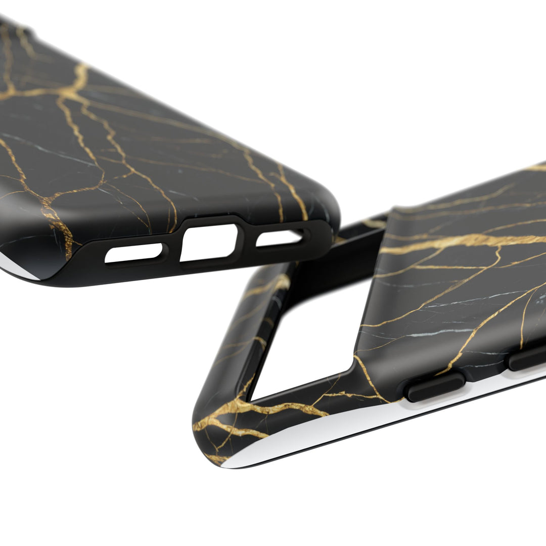 Luxury Black Marble iPhone/Samsung Case
