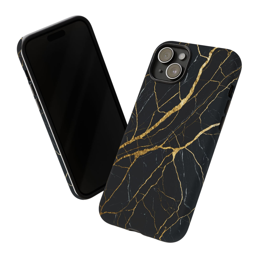 Luxury Black Marble iPhone/Samsung Case