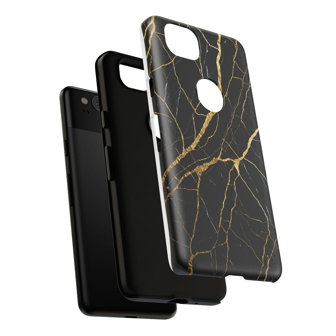 Luxury Black Marble iPhone/Samsung Case