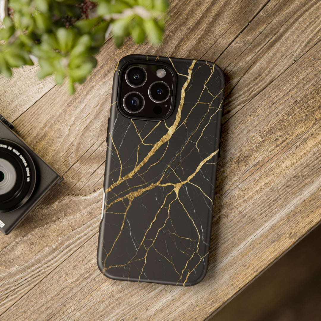 Luxury Black Marble iPhone/Samsung Case