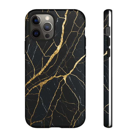 Luxury Black Marble iPhone/Samsung Case