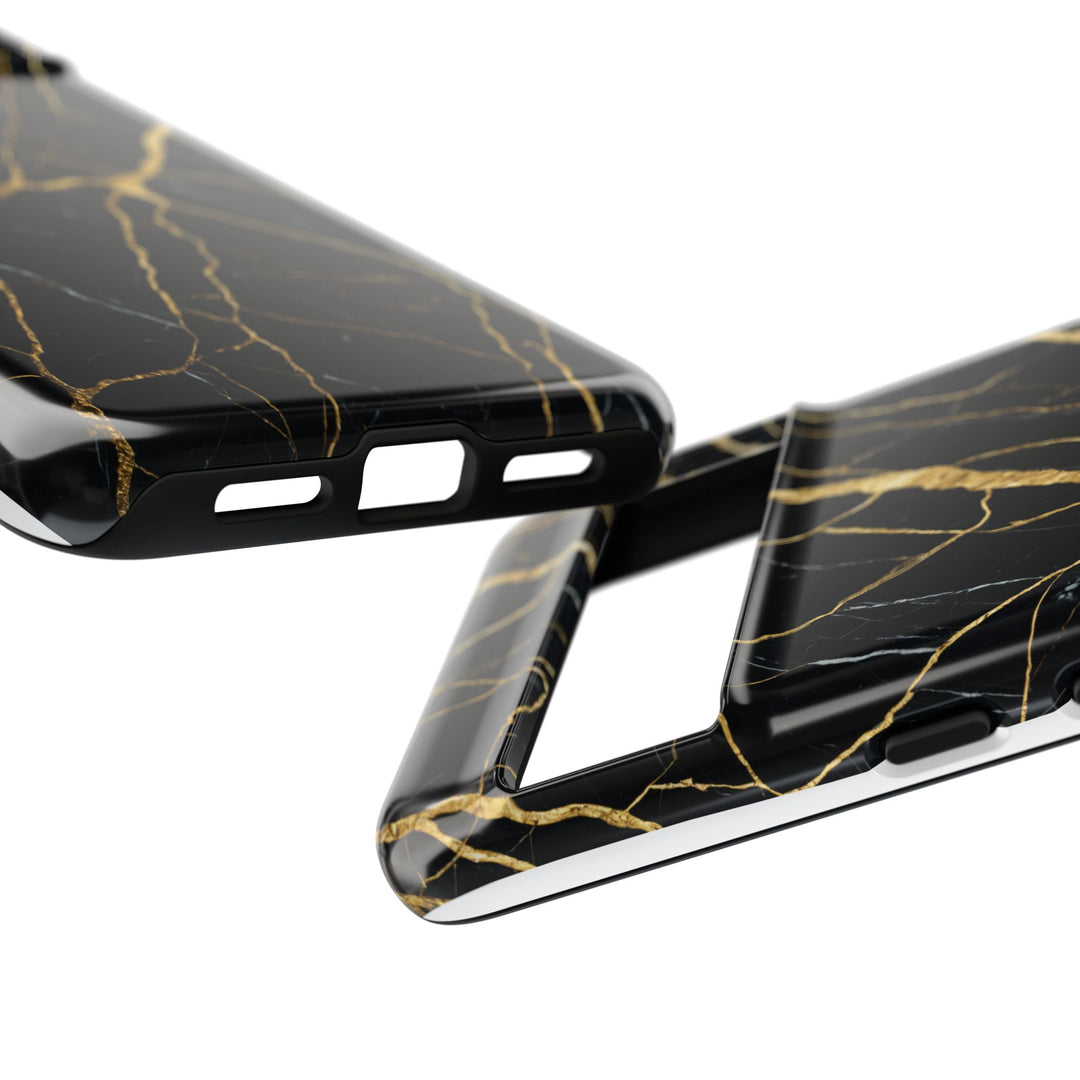 Luxury Black Marble iPhone/Samsung Case