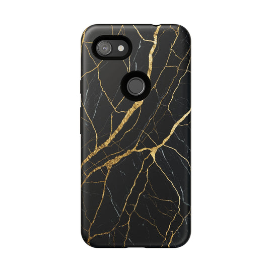 Luxury Black Marble iPhone/Samsung Case