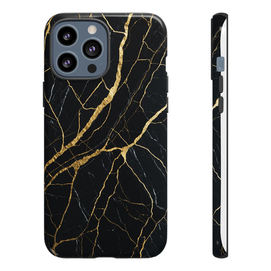 Luxury Black Marble iPhone/Samsung Case