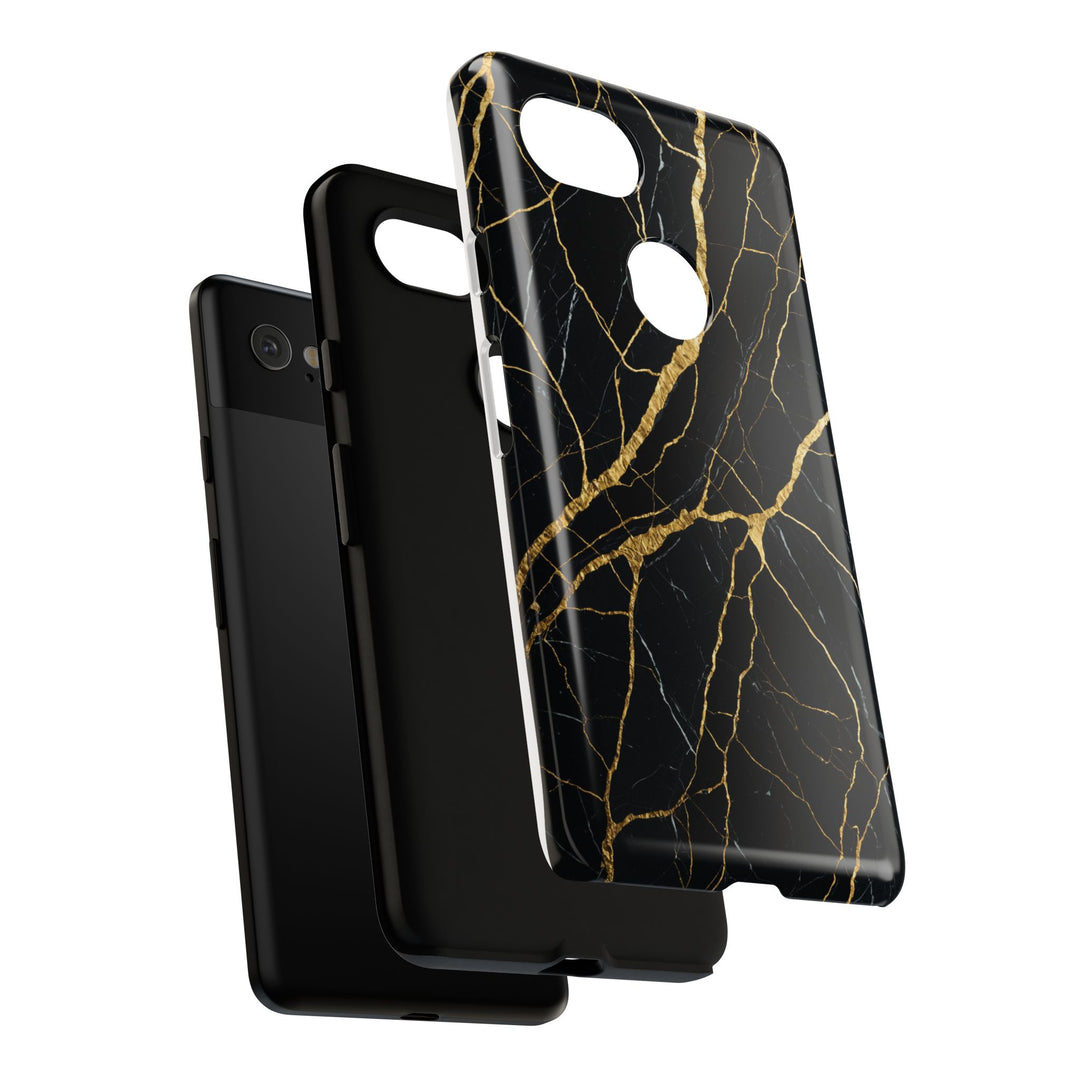 Luxury Black Marble iPhone/Samsung Case