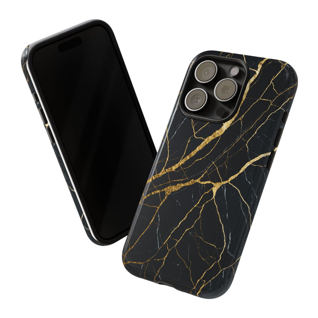 Luxury Black Marble iPhone/Samsung Case