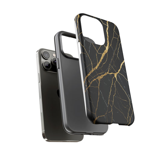 Luxury Black Marble iPhone/Samsung Case