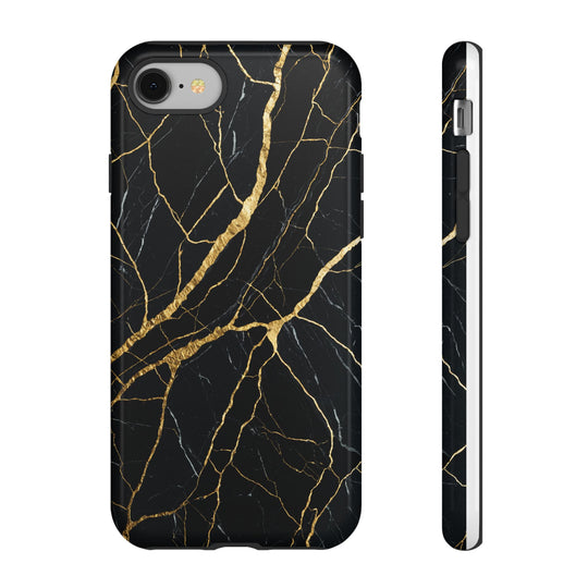 Luxury Black Marble iPhone/Samsung Case
