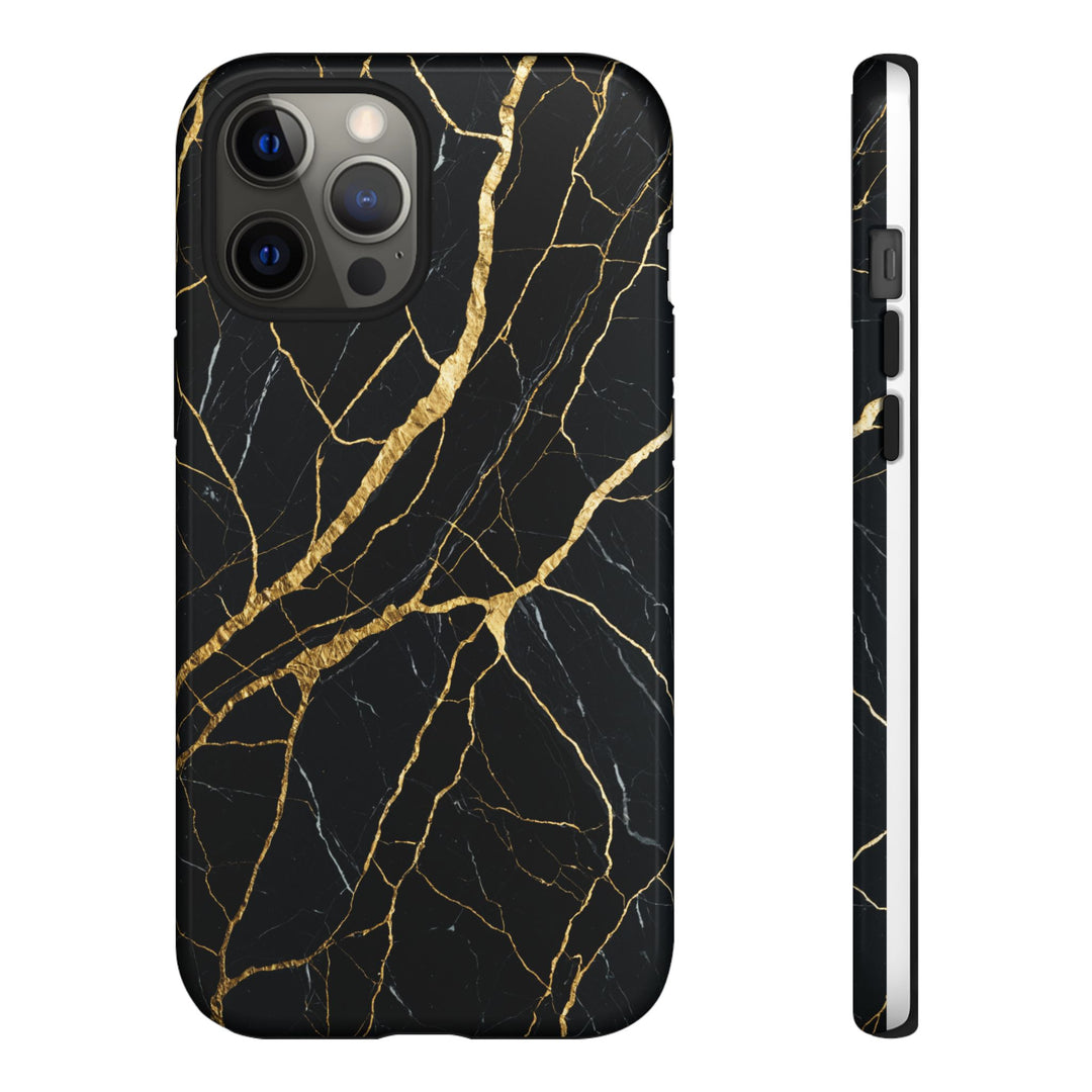 Luxury Black Marble iPhone/Samsung Case