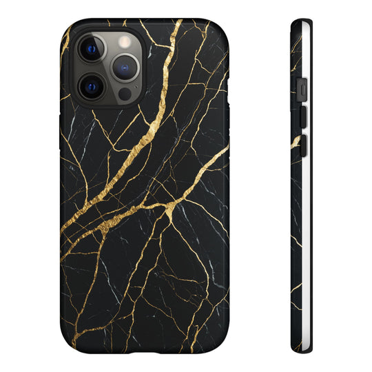 Luxury Black Marble iPhone/Samsung Case