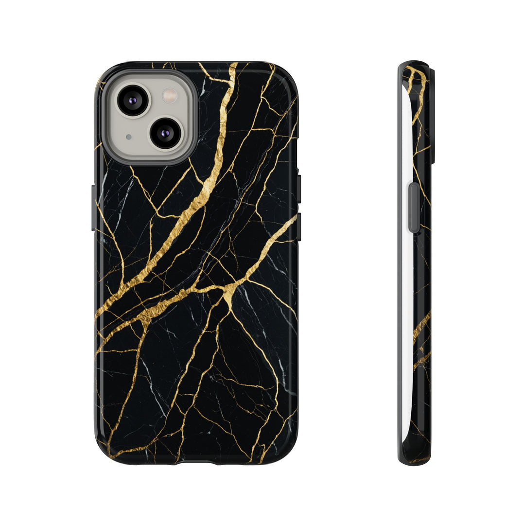 Luxury Black Marble iPhone/Samsung Case