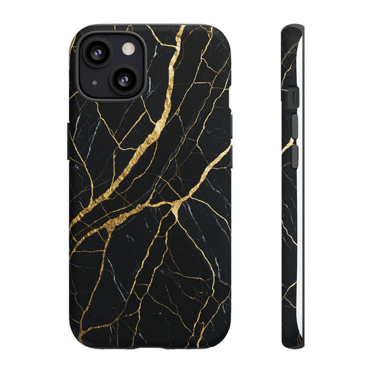 Luxury Black Marble iPhone/Samsung Case