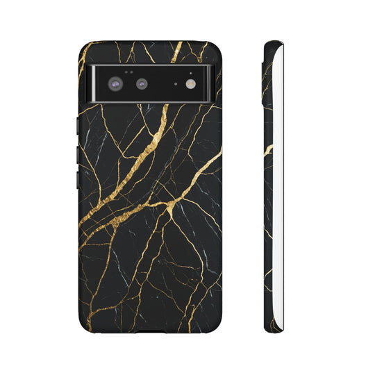 Luxury Black Marble iPhone/Samsung Case