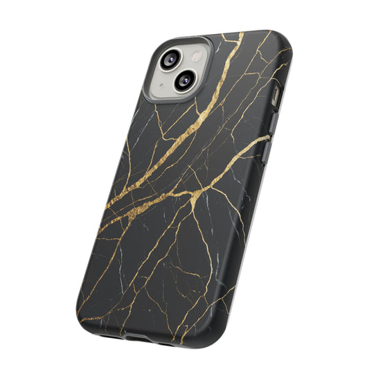 Luxury Black Marble iPhone/Samsung Case