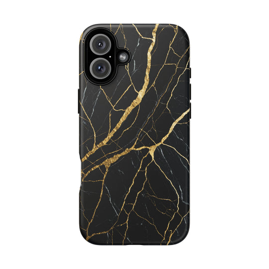Luxury Black Marble iPhone/Samsung Case