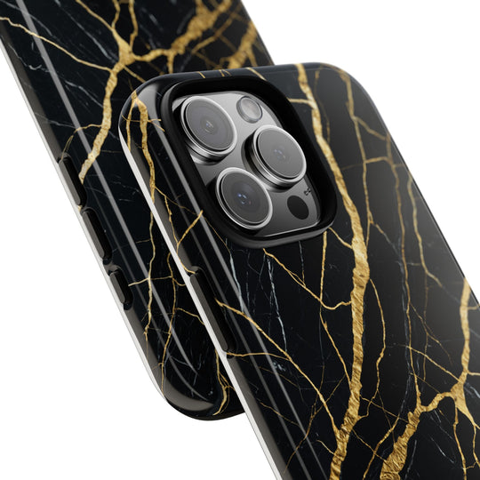 Luxury Black Marble iPhone/Samsung Case