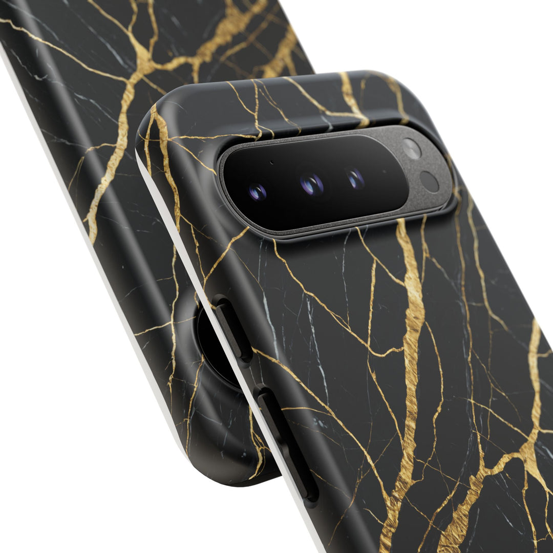 Luxury Black Marble iPhone/Samsung Case