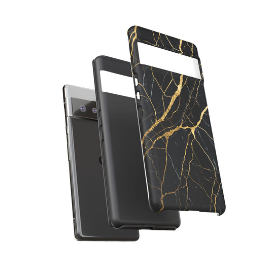 Luxury Black Marble iPhone/Samsung Case