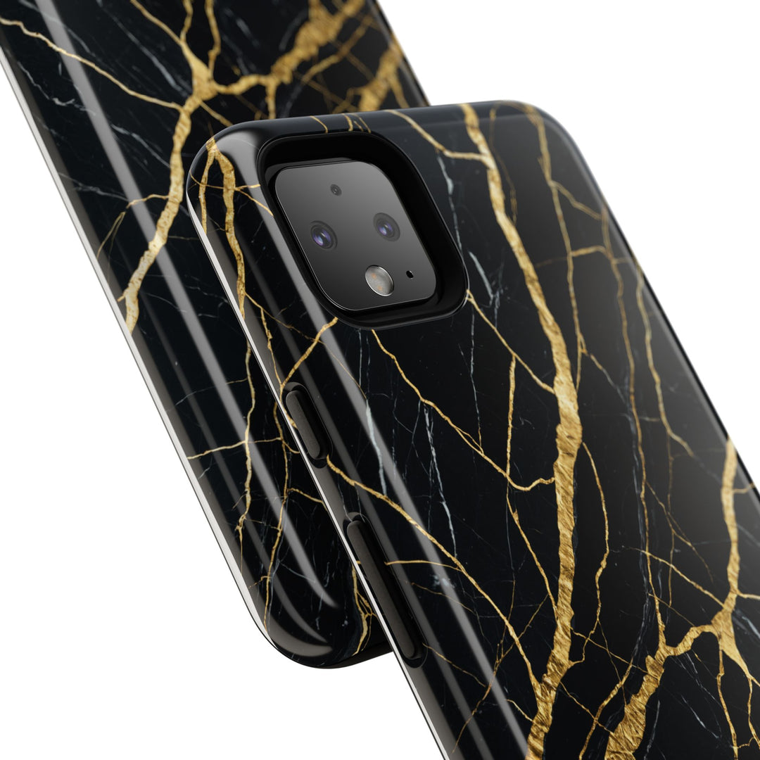 Luxury Black Marble iPhone/Samsung Case