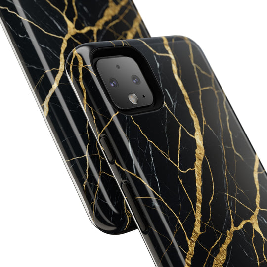 Luxury Black Marble iPhone/Samsung Case