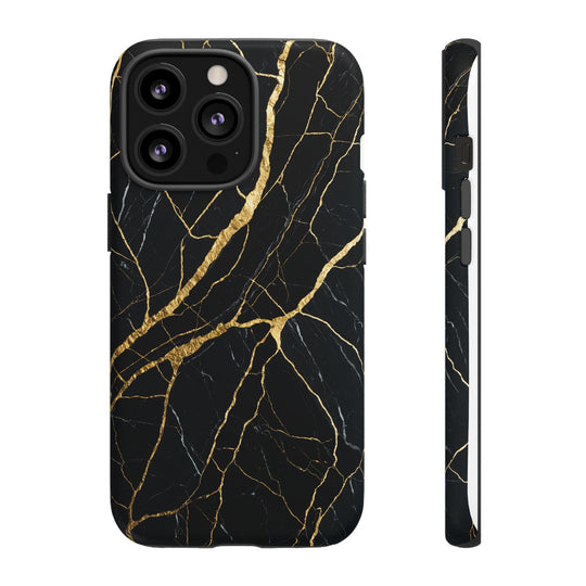Luxury Black Marble iPhone/Samsung Case