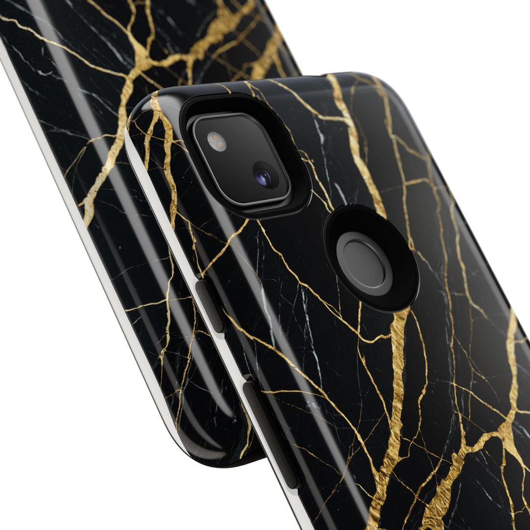 Luxury Black Marble iPhone/Samsung Case