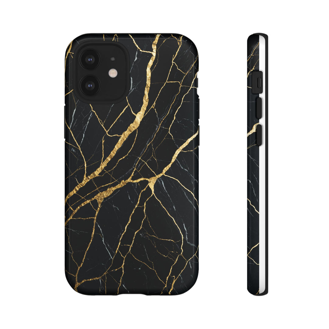 Luxury Black Marble iPhone/Samsung Case