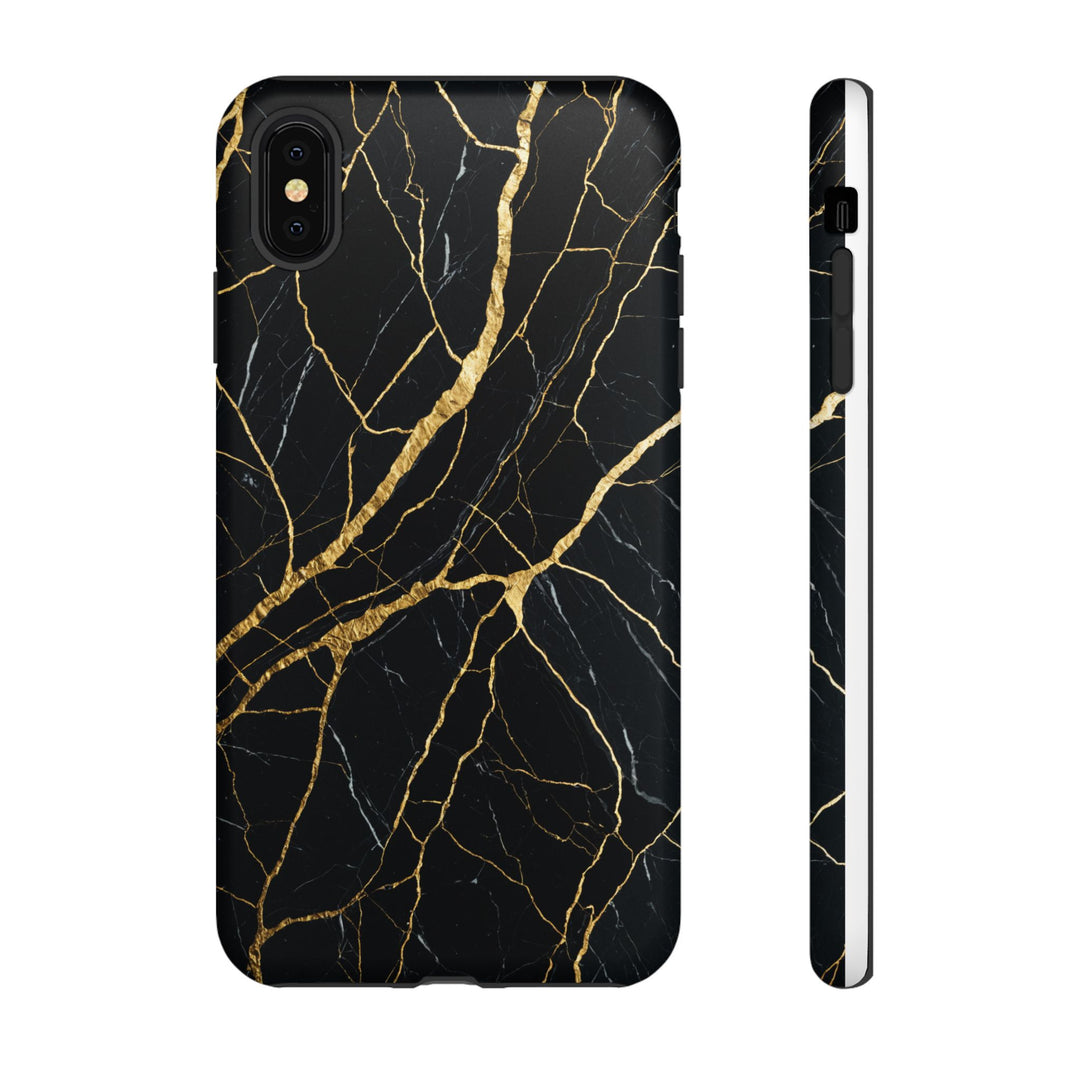 Luxury Black Marble iPhone/Samsung Case