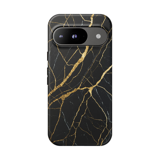Luxury Black Marble iPhone/Samsung Case