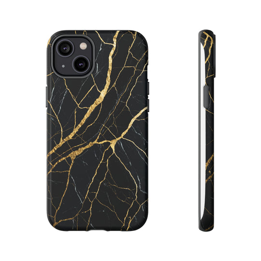 Luxury Black Marble iPhone/Samsung Case