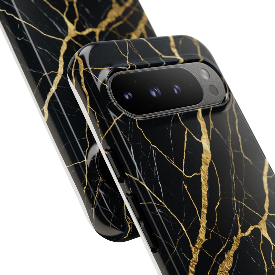 Luxury Black Marble iPhone/Samsung Case