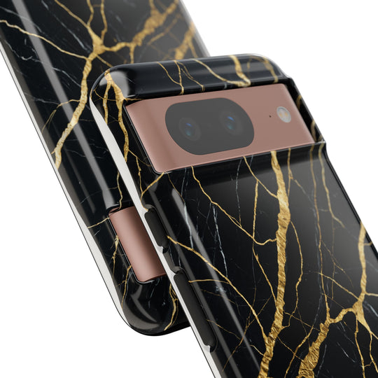 Luxury Black Marble iPhone/Samsung Case
